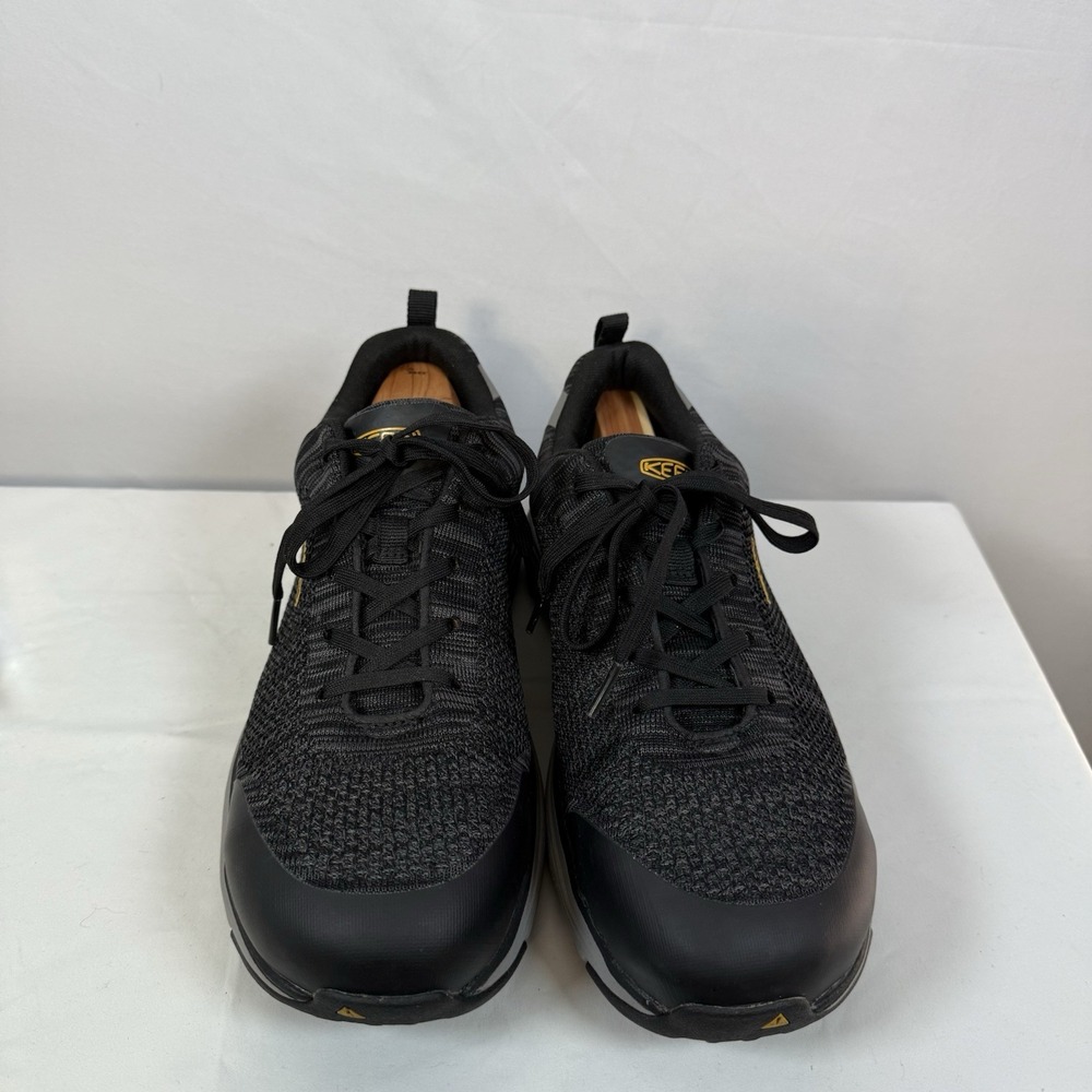 KEEN Women's Low-Cut Sparta Alloy-Toe ESD Work Shoes Black/Grey-Flannel Size 8.5 - Picture 3 of 10